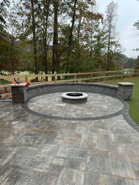 Outdoor Kitchen, Fireplace, and Fire Pit 65