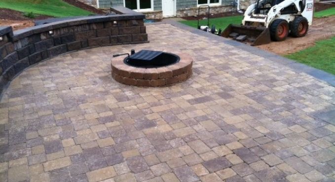 Outdoor Kitchen, Fireplace, and Fire Pit 1