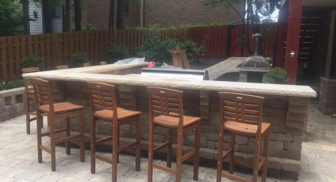 Outdoor Kitchen, Fireplace, and Fire Pit 12
