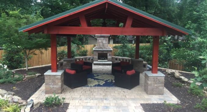Outdoor Kitchen, Fireplace, and Fire Pit 15
