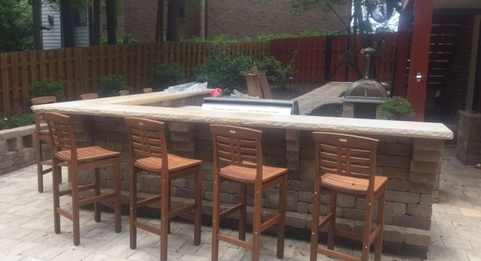 Outdoor Kitchen, Fireplace, and Fire Pit 24
