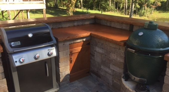Outdoor Kitchen, Fireplace, and Fire Pit 27
