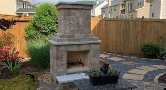 Outdoor Kitchen, Fireplace, and Fire Pit 28
