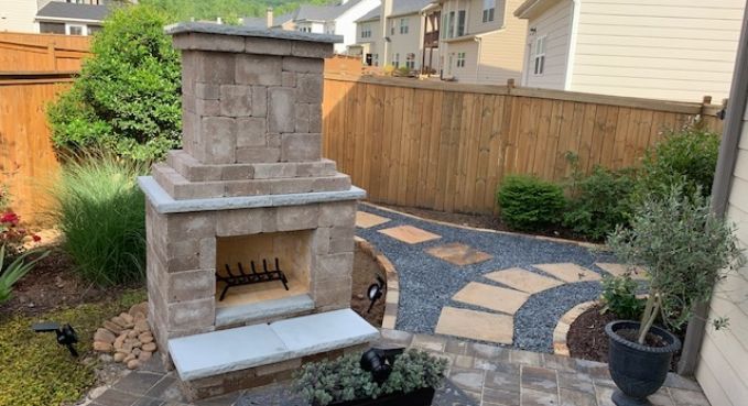 Outdoor Kitchen, Fireplace, and Fire Pit 28
