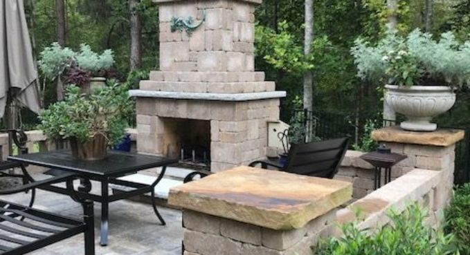Outdoor Kitchen, Fireplace, and Fire Pit 33