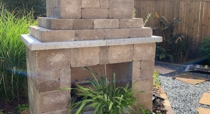 Outdoor Kitchen, Fireplace, and Fire Pit 35