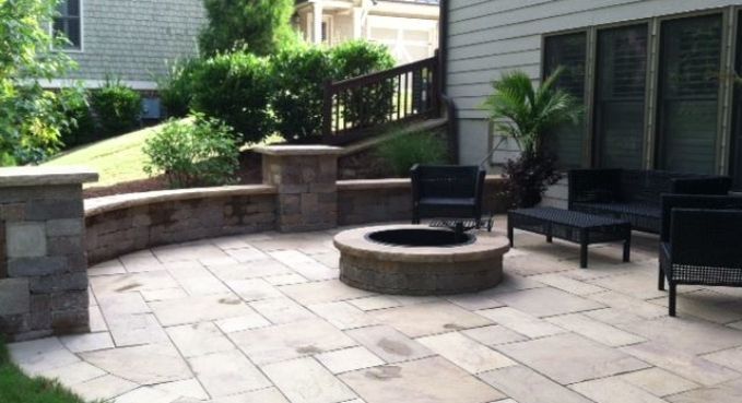 Outdoor Kitchen, Fireplace, and Fire Pit 50