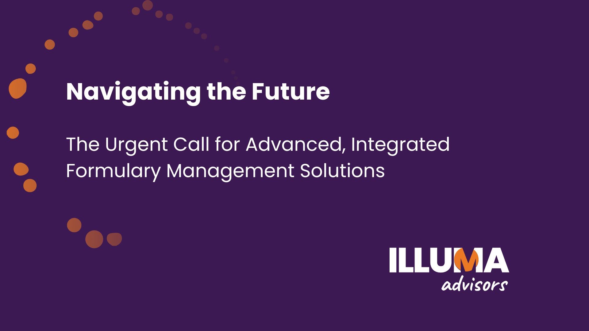 abstract art with graphical text Navigating the Future: The Urgent Call for Advanced Formulary Management Solutions