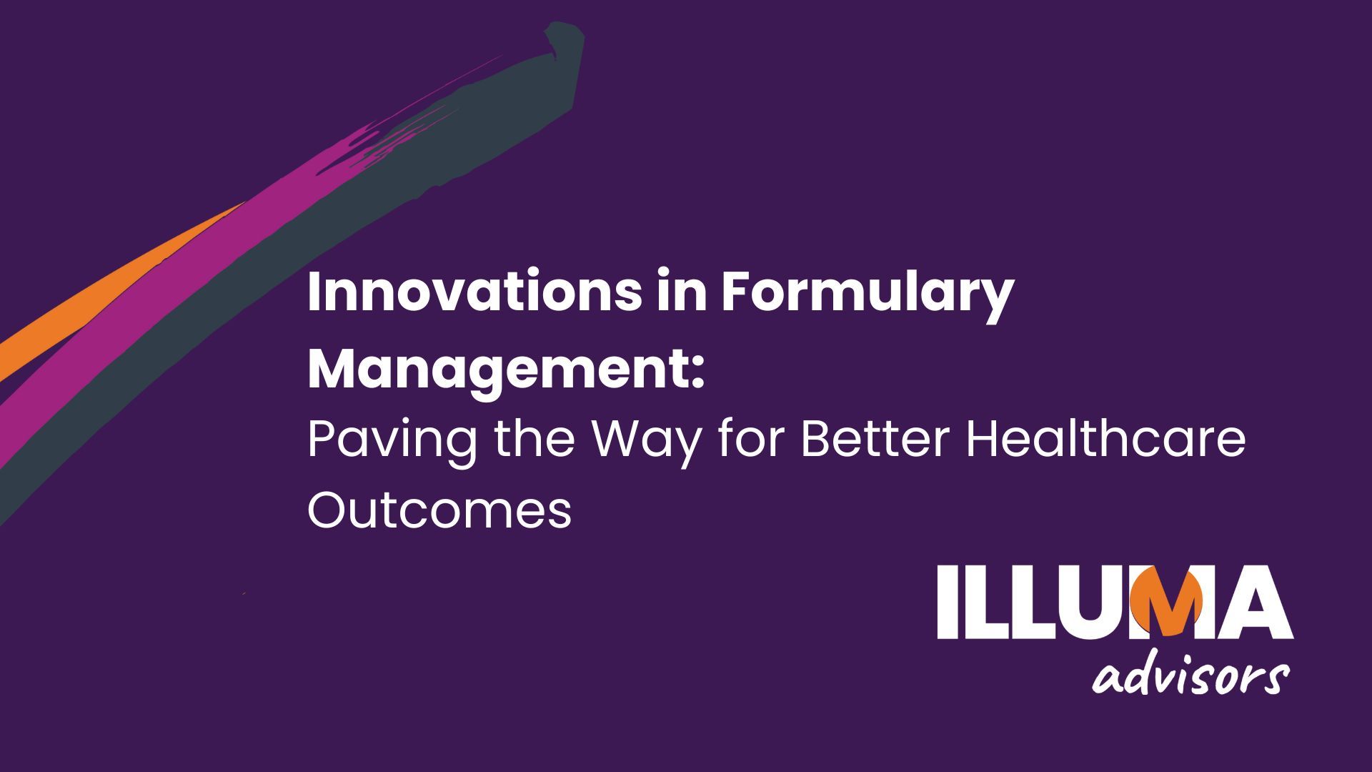 abstract art with graphical text Navigating the Future: The Urgent Call for Advanced Formulary Management Solutions