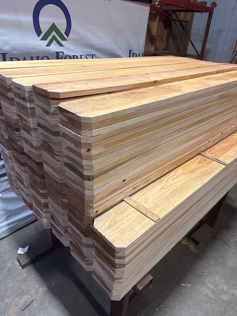 stacks full of dimensional lumber