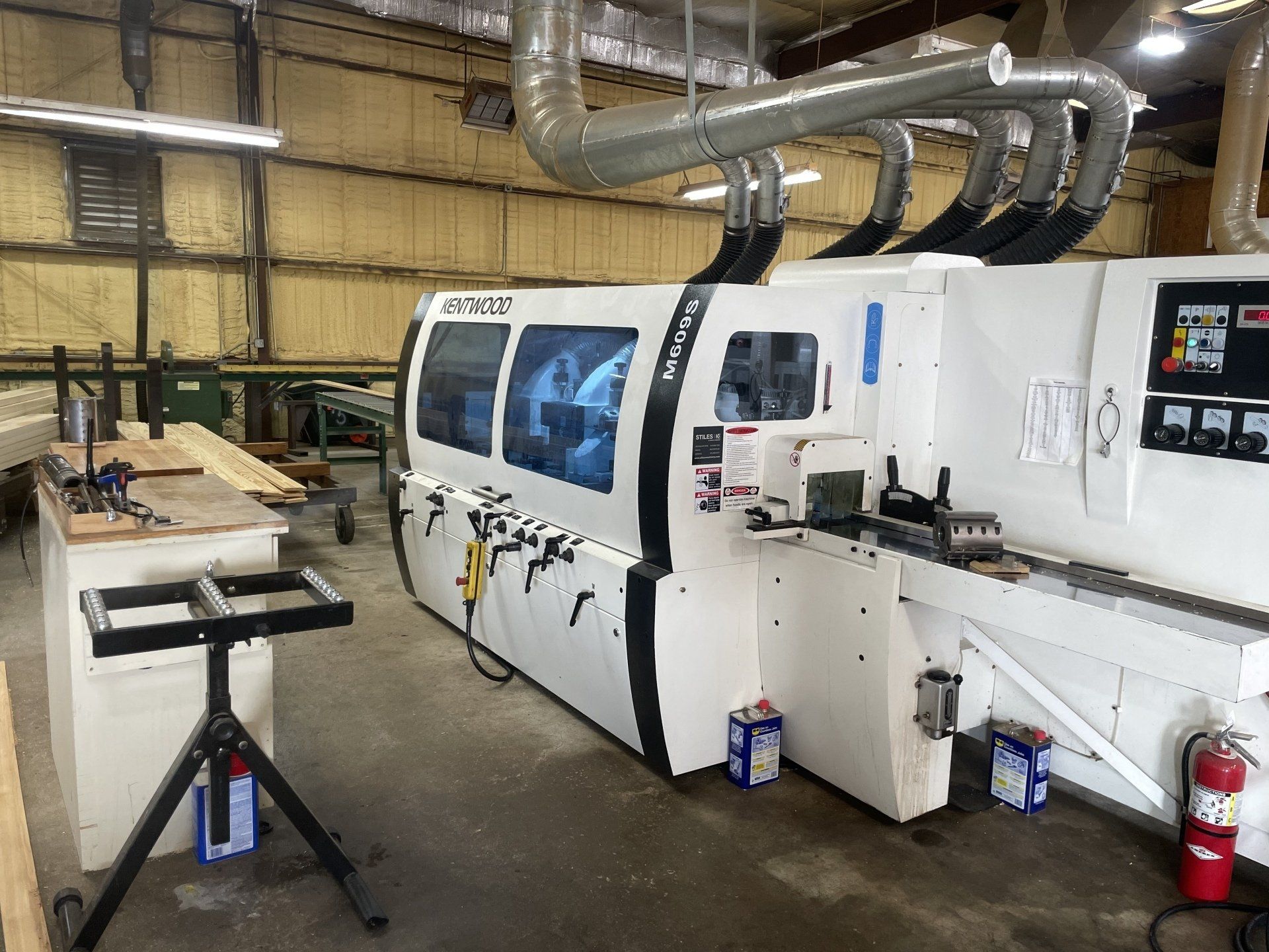 a machine for cutting custom mouldings