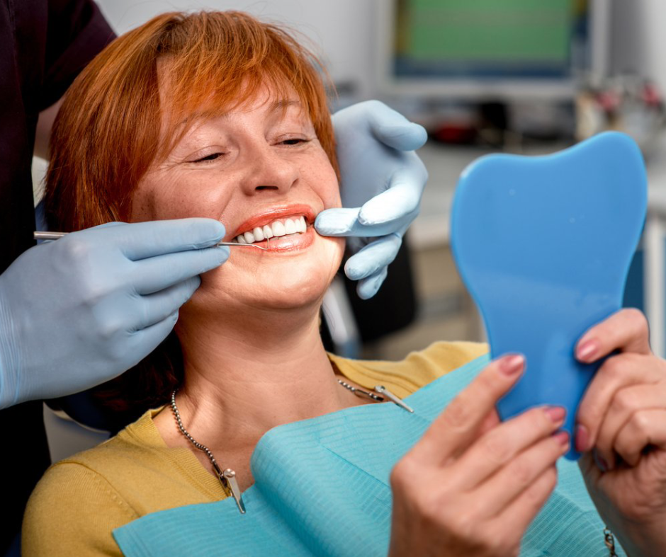 Patient at Dentist's office in Edinburg, Texas