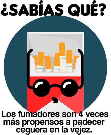 fumar y tu vista