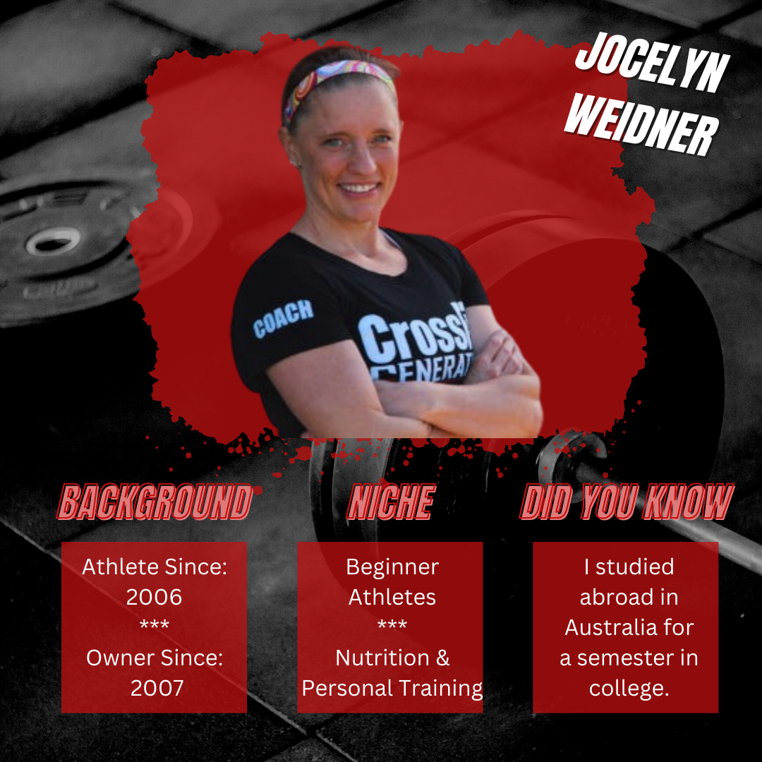 A picture of jocelyn weidner with her arms crossed