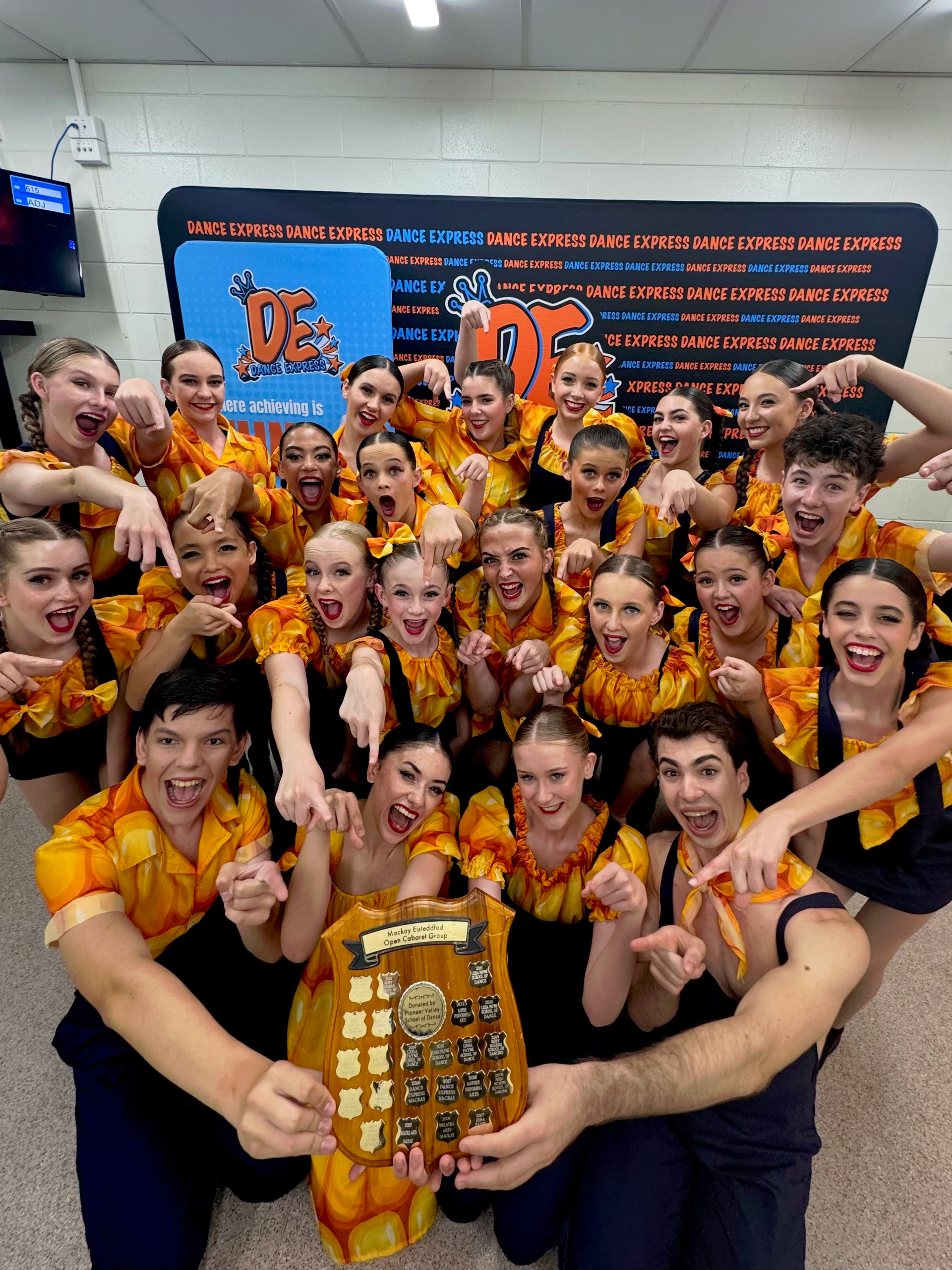 A Group Of Young Girls Are Posing And The Caption Says 20 Years Of De Magic — Dance Express Mackay In North Mackay, QLD