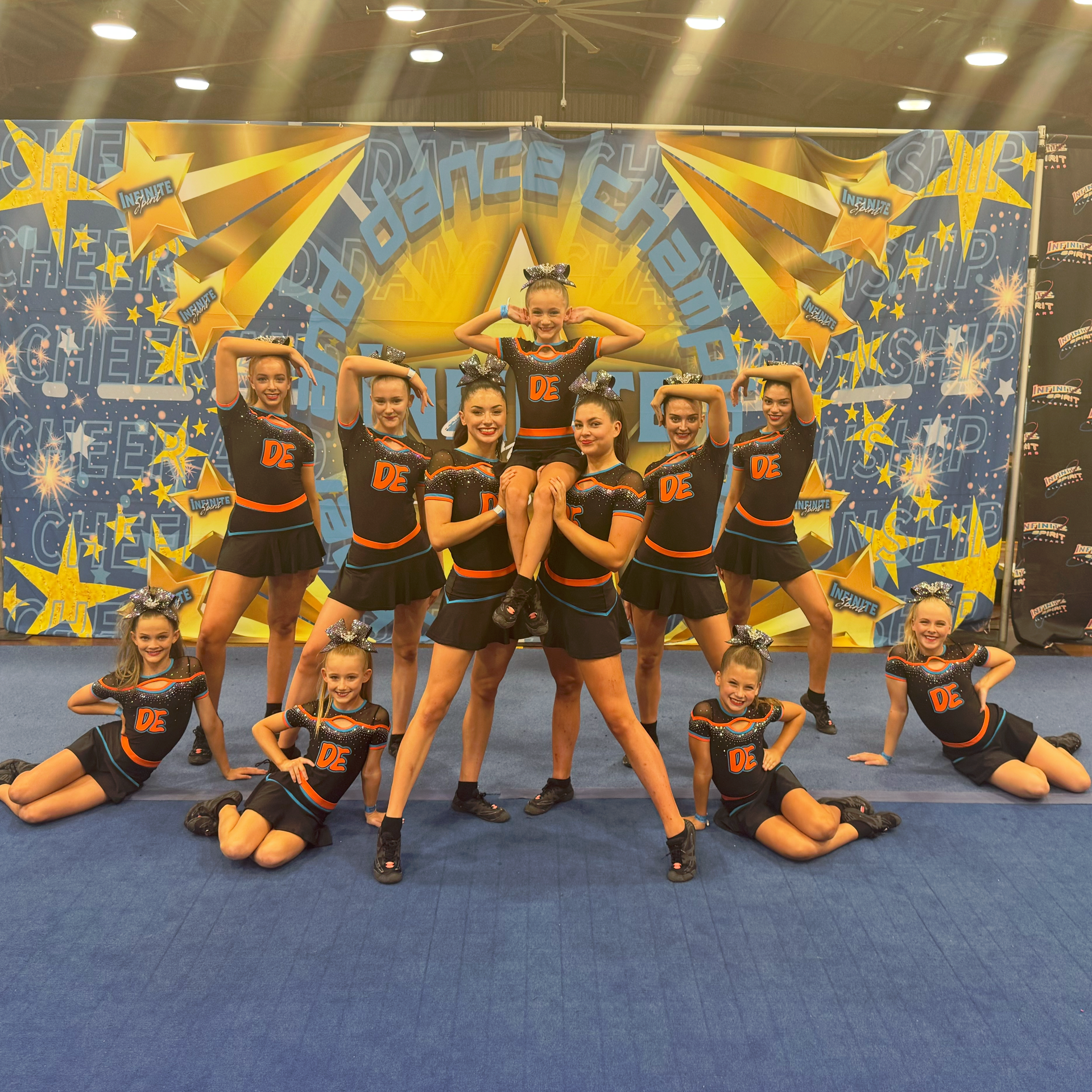 A Group Of Young Girls Are Standing Next To Each Other In A Room — Dance Express Mackay In North Mackay, QLD