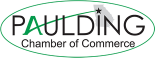 Logo for Paulding Chamber of Commerce featuring the word 