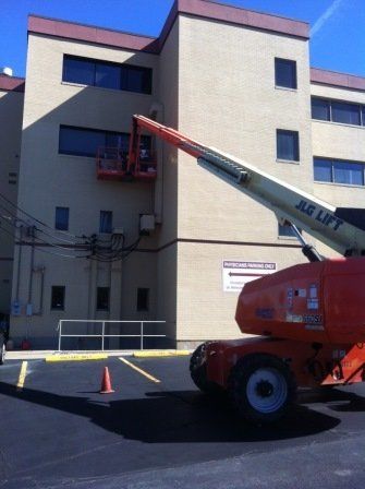 professional building painting project in the louisville area