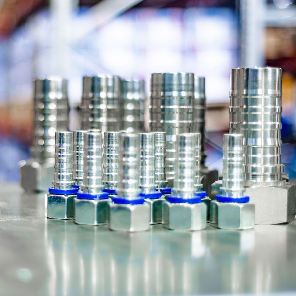 Metal Hydraulic Fittings — South Fork, PA — Reighard Machine Inc.