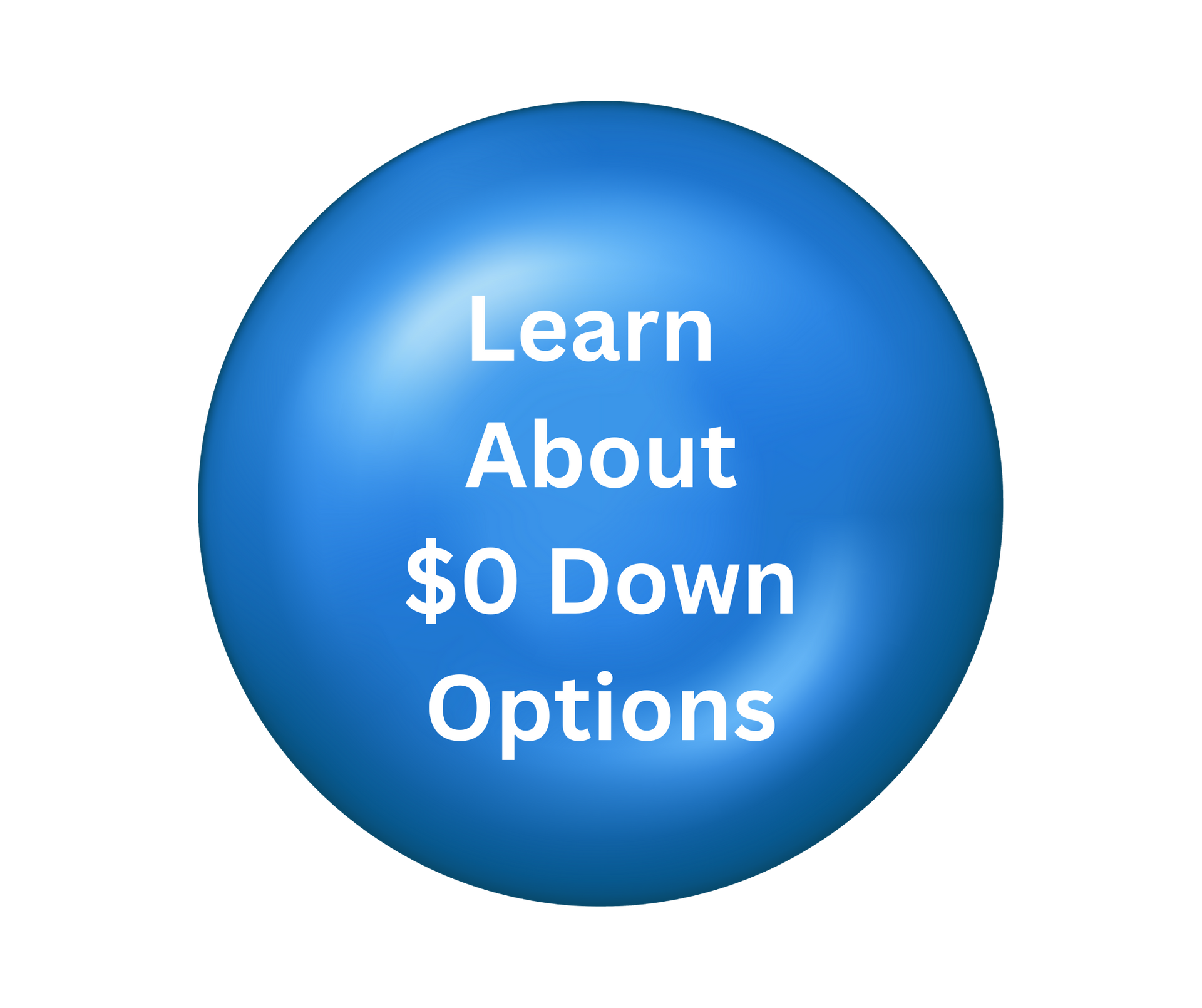 Blue sphere with text: 