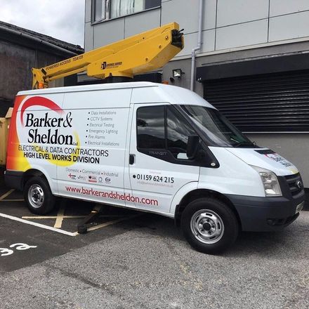 Barker & Sheldon Ltd company van