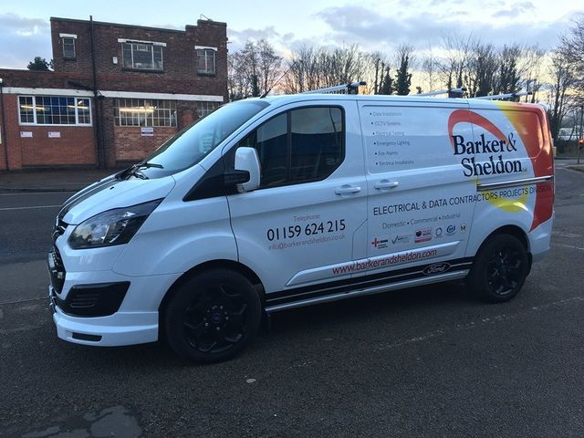 Barker and Sheldon Ltd certified electricians in Nottingham