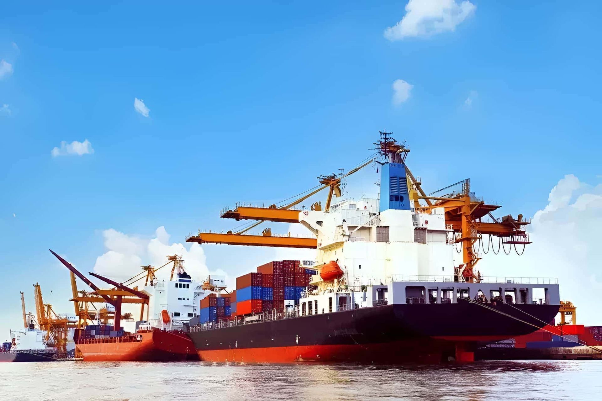 A Semi Truck Is Driving Down — Central Desert Transport In Ciccone, NT