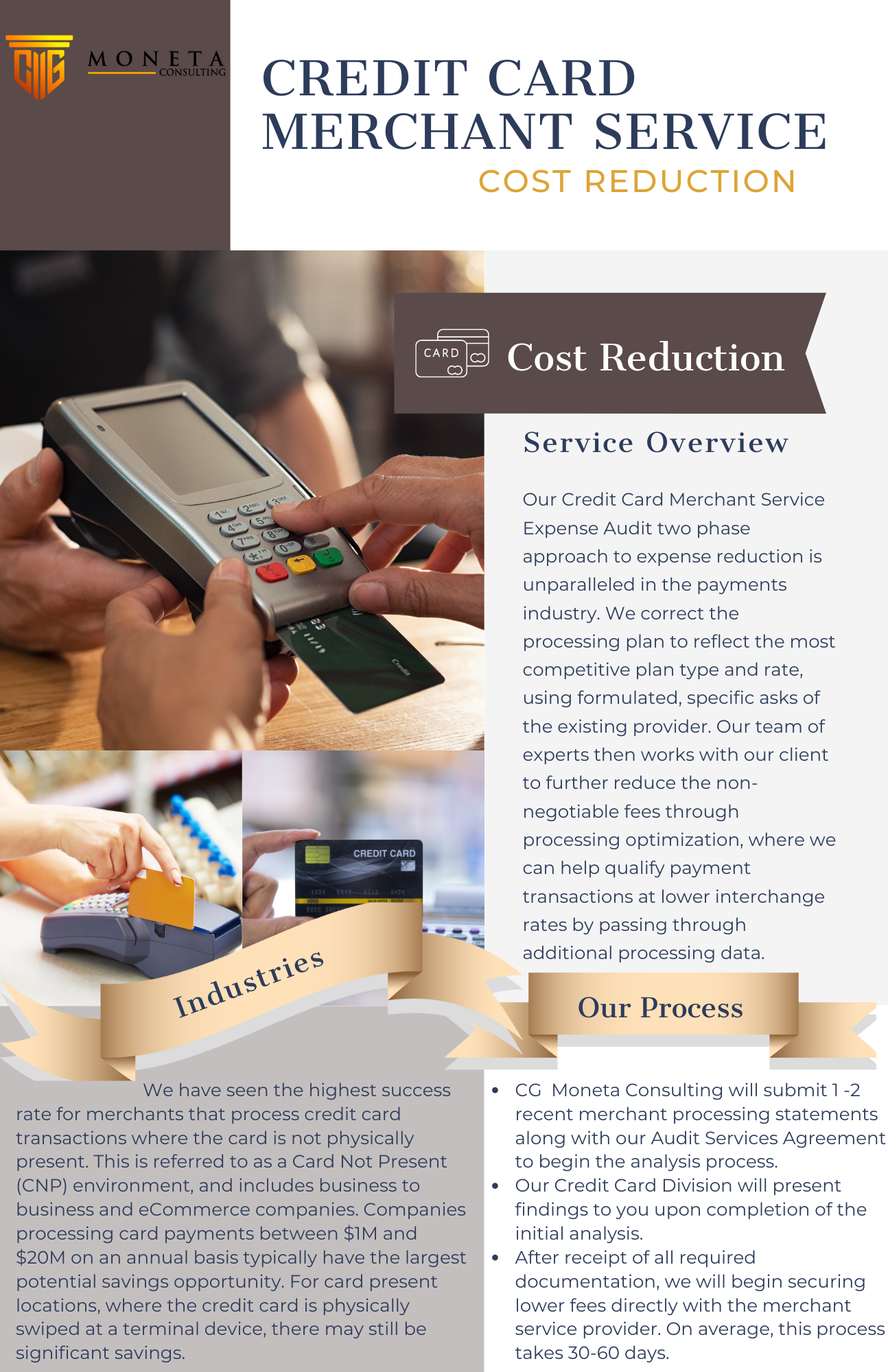 Credit Card Merchant Service Cost Reduction