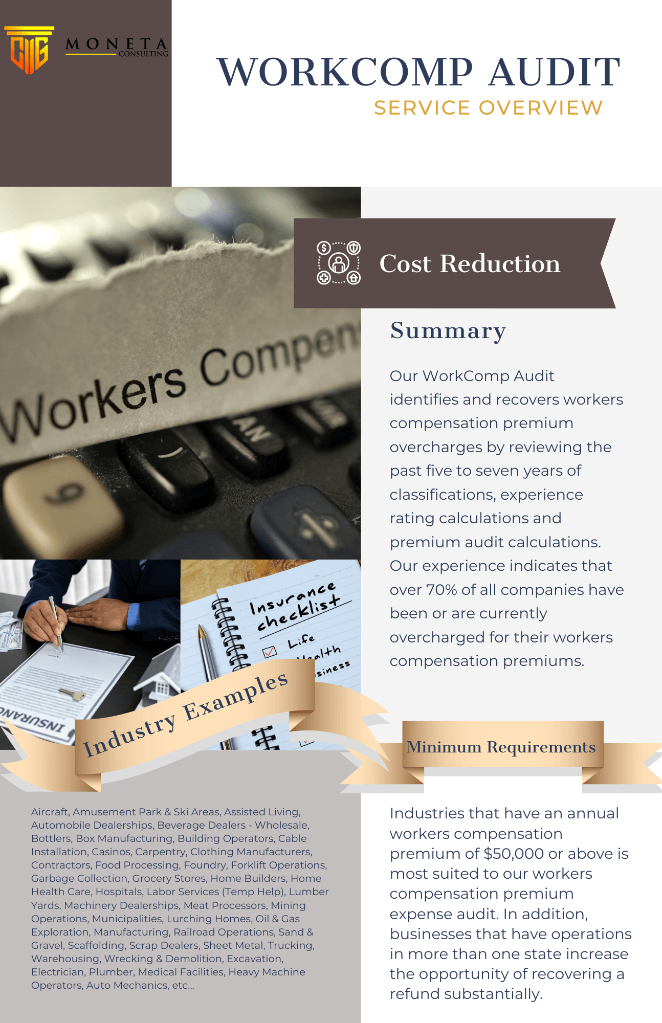 Workers Comp Insurance Premium Cost Reduction