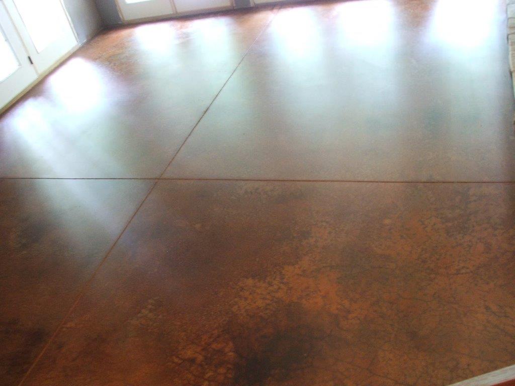Flooring Before Consultation — Jamestown, NC — Decorative Concrete Unlimited Inc