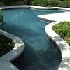 Modern Curve Swimming Pool Design — Jamestown, NC — Decorative Concrete Unlimited Inc