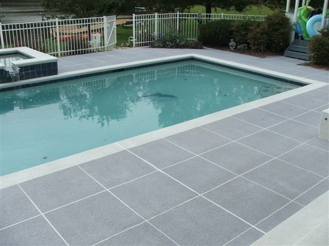 Wide Adult Pool Area — Jamestown, NC — Decorative Concrete Unlimited Inc