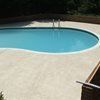 House With Swimming Pool Space — Jamestown, NC — Decorative Concrete Unlimited Inc
