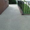 House Backyard with Concrete — Jamestown, NC — Decorative Concrete Unlimited Inc