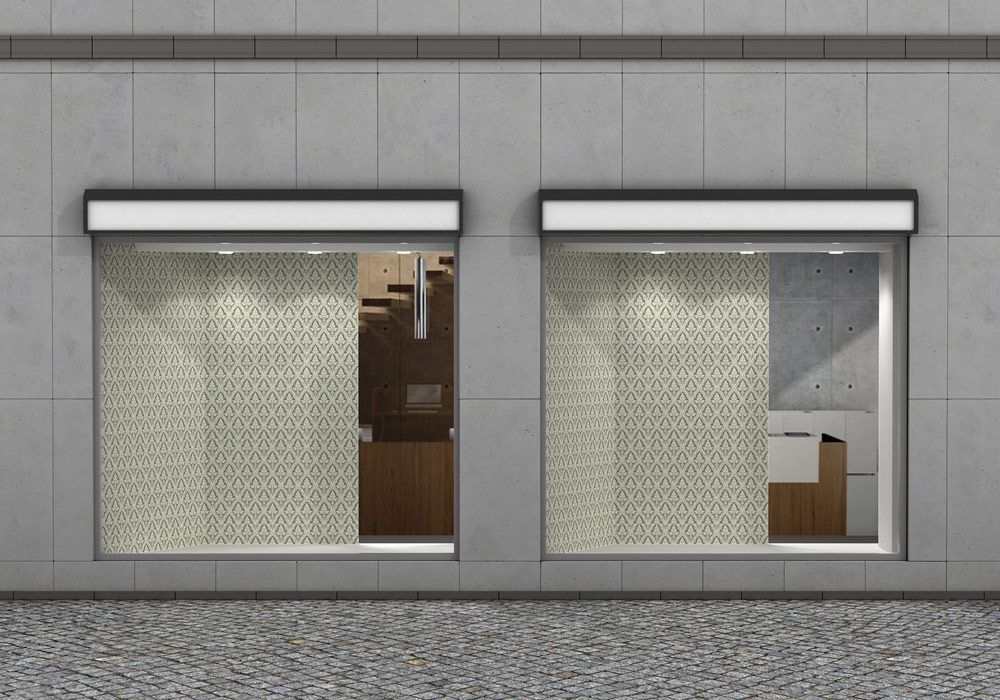 Shop Front With Windows Glass — Glass Repairs & Installations in Scone, NSW
