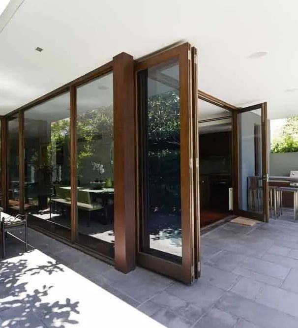 Open Bi-Fold Doors — Windows & Doors in Taminda, NSW
