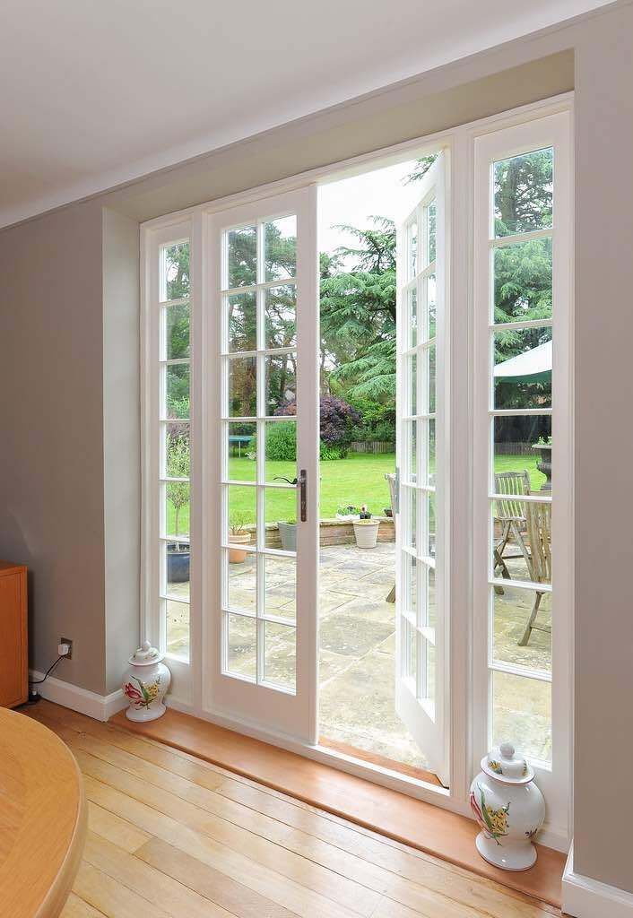 White French Door — Windows & Doors in Taminda, NSW