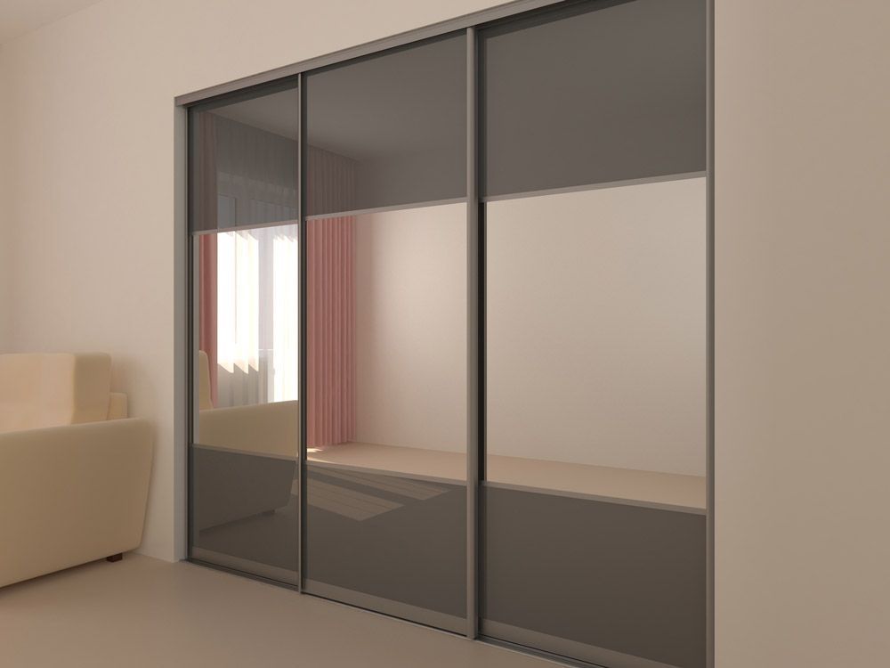 Wardrobe With Sliding Doors Home Interior Design — Wardrobe Doors in Taminda, NSW