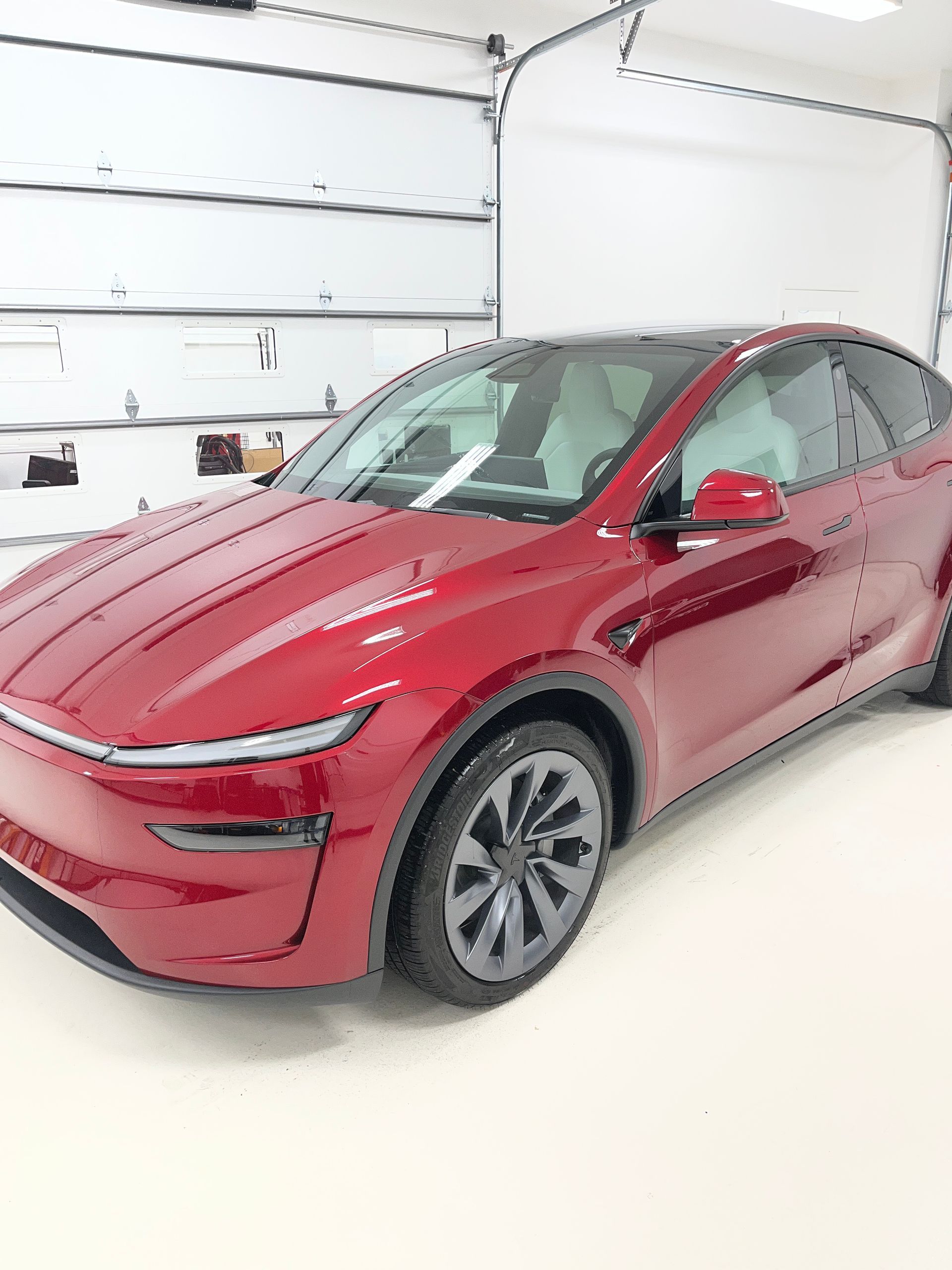 Example of how a professional exterior detailing can restore the Tesla Model Y to a like new look.