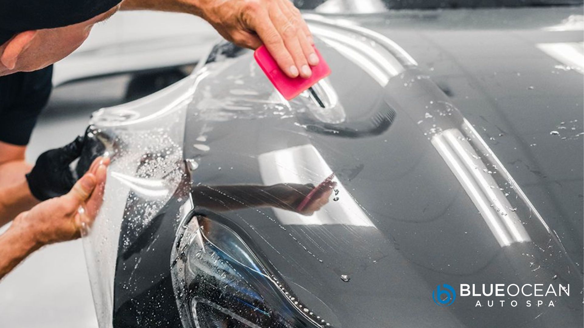 PPF installation in a car for a pristine look