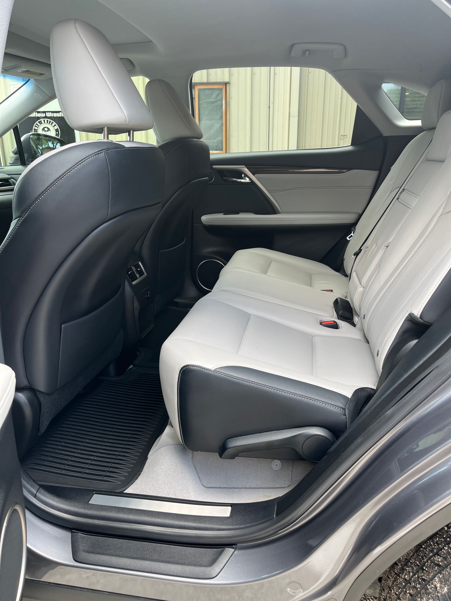 The cream and charcol interior comes back to life after