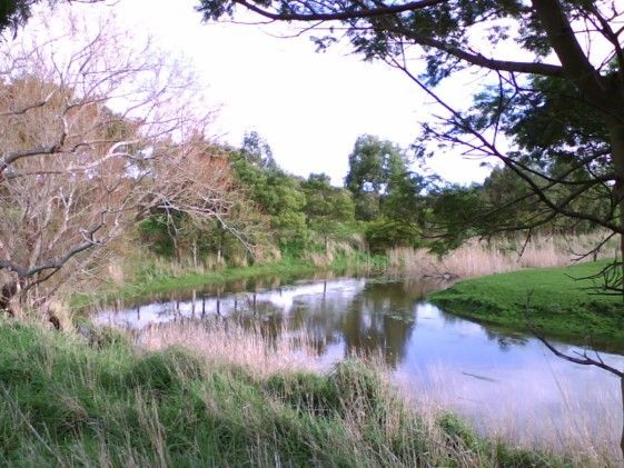 A Theodolite Is Sitting On A Tripod In Front Of A Bulldozer Bucket – Warrnambool, VIC - Joseph Land Surveying