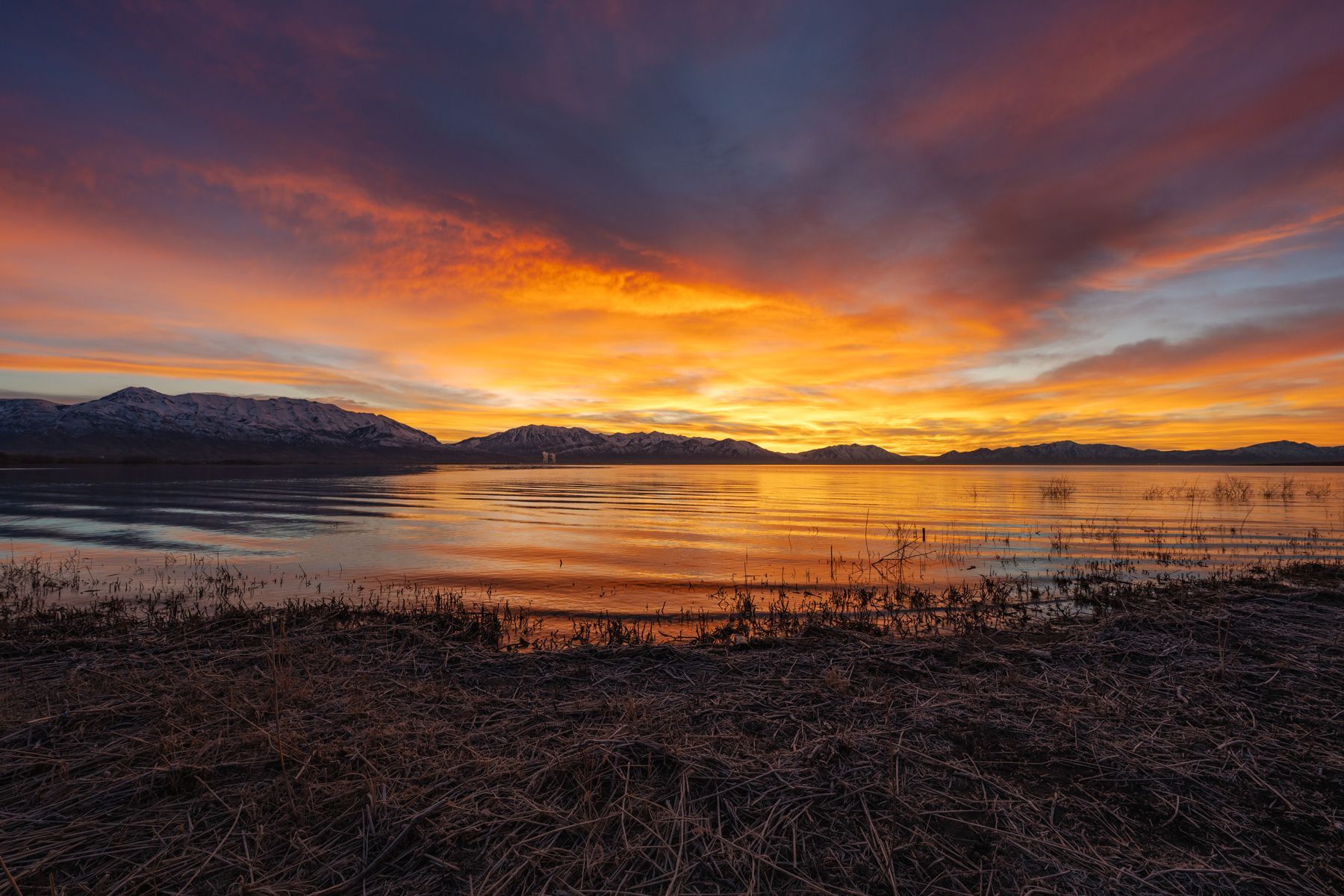 Utah Lake Sunrise