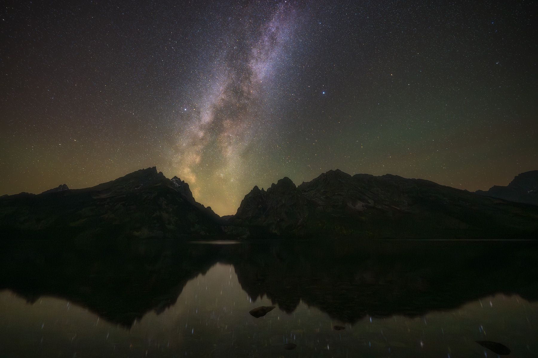 Jenny Lake Milky Way