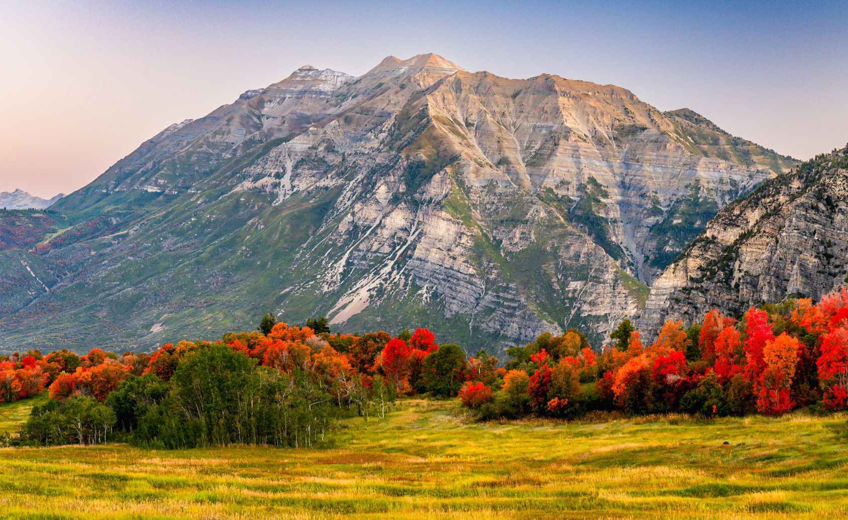 Rock Canyon Road Fall View