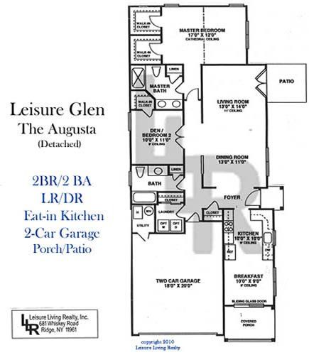 The Augusta Floor Plan