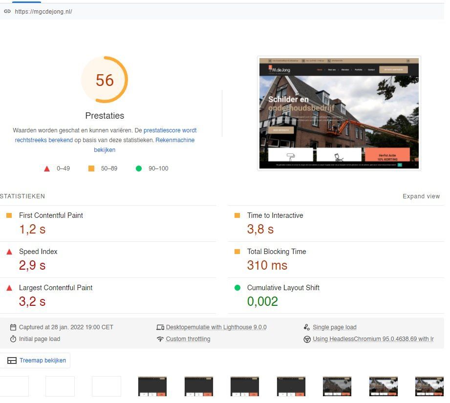 Voor het redesign traject