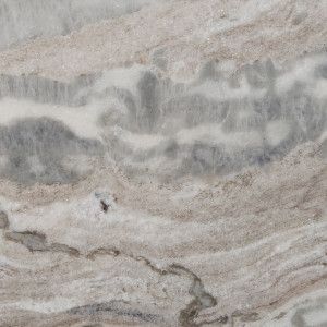 Swirling marble pattern with shades of white, gray, and tan.