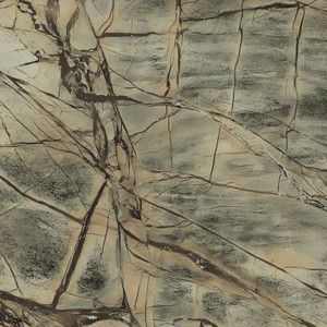 Green, beige, and brown marble tile with veining patterns.