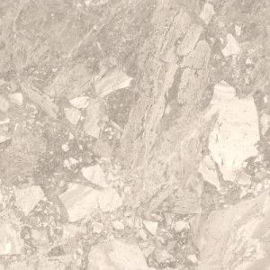 Gray marble surface with various light and dark patches.